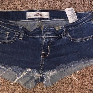 hollister jean shorts